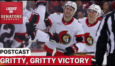POSTCAST: OTTAWA SENATORS GRIND OUT HUGE ROAD WIN VS NEW JERSEY DEVILS
