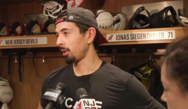 Siegenthaler, Tatar, Keefe Following Lost to Ottawa