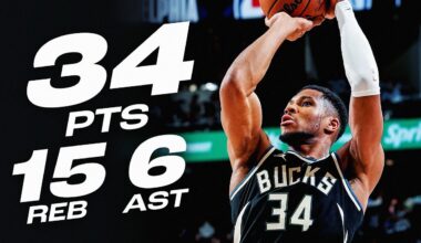 Giannis STUFFS The Stat Sheet In Bucks W! | January 19, 2025