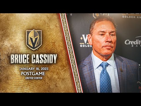 Bruce Cassidy Postgame 1/18: Not Putting Out Fires & Limiting The Damages