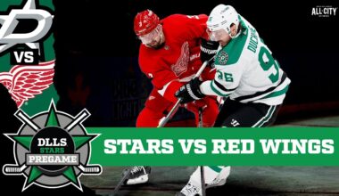 Dallas Stars vs Detroit Red Wings | STARS PREGAME