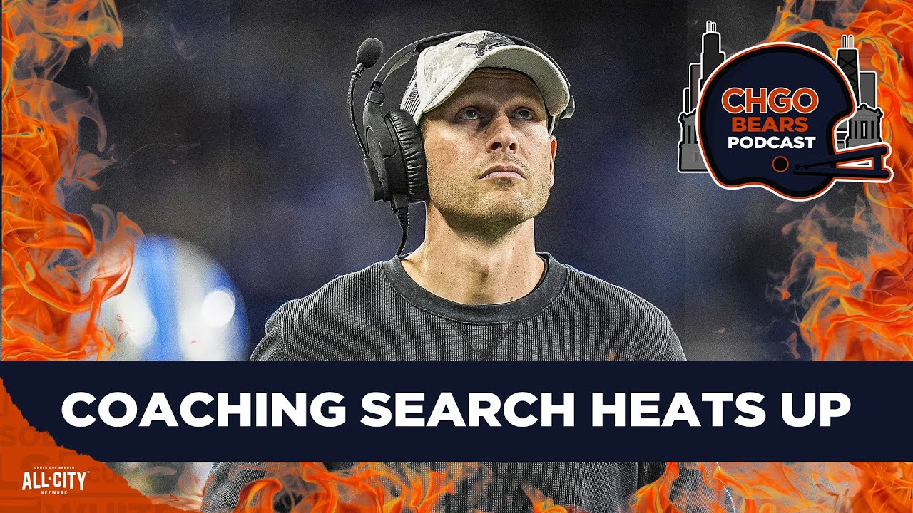 Ben Johnson is now AVAILABLE! Coaching sweepstakes heat up | CHGO Bears Podcast