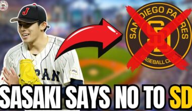 San Diego Padres OUT on ROKI SASAKI: The Latest on His MLB Future