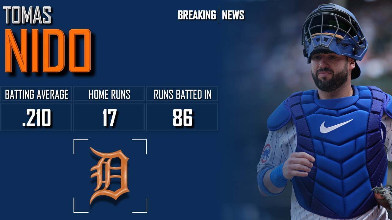 𝐁𝐑𝐄𝐀𝐊𝐈𝐍𝐆 𝐍𝐄𝐖𝐒: Detroit Tigers Sign Veteran Tomás Nido To Minor League Deal | 2024 MLB Offseason