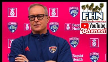 Paul Maurice, Florida Panthers Practice, Head Out on West Coast Trip