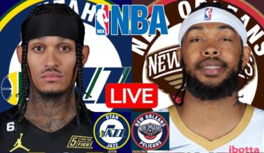 LIVE: UTAH JAZZ vs NEW ORLEANS PELICANS | NBA | PLAY BY PLAY | SCOREBOARD