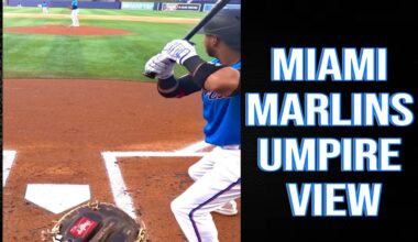 Best Umpire View Miami Marlins MLB #mlb #mlbb #baseball