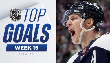 "Decadent and Lavish!" 💎 Top NHL Goals of Week 15 | 2024-25 Highlights