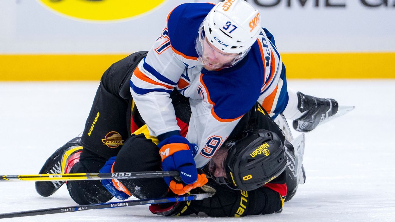 Source - Oilers' Connor McDavid won't appeal 3-game suspension