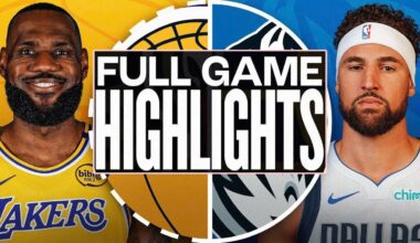 Los Angeles Lakers Vs Dallas Mavericks Full Game Highlights Jan 20,2025 NBA Season