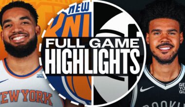 KNICKS at NETS | FULL GAME HIGHLIGHTS | January 21, 2025