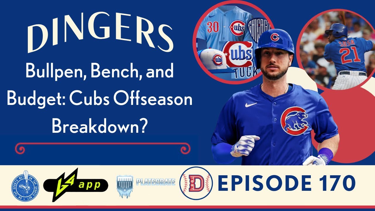 Dingers: A Chicago Cubs Podcast - Episode 170: Bullpen, Bench, and Budget: Cubs Offseason Breakdown