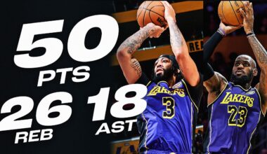 LeBron (TRIPLE-DOUBLE) & AD (29 PTS) GO OFF vs Wizards! | January 21, 2025