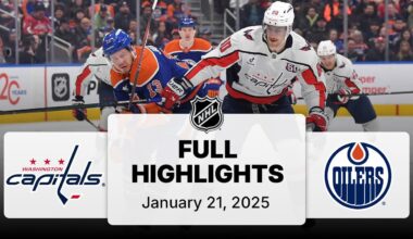 NHL Highlights | Capitals vs. Oilers - January 21, 2025