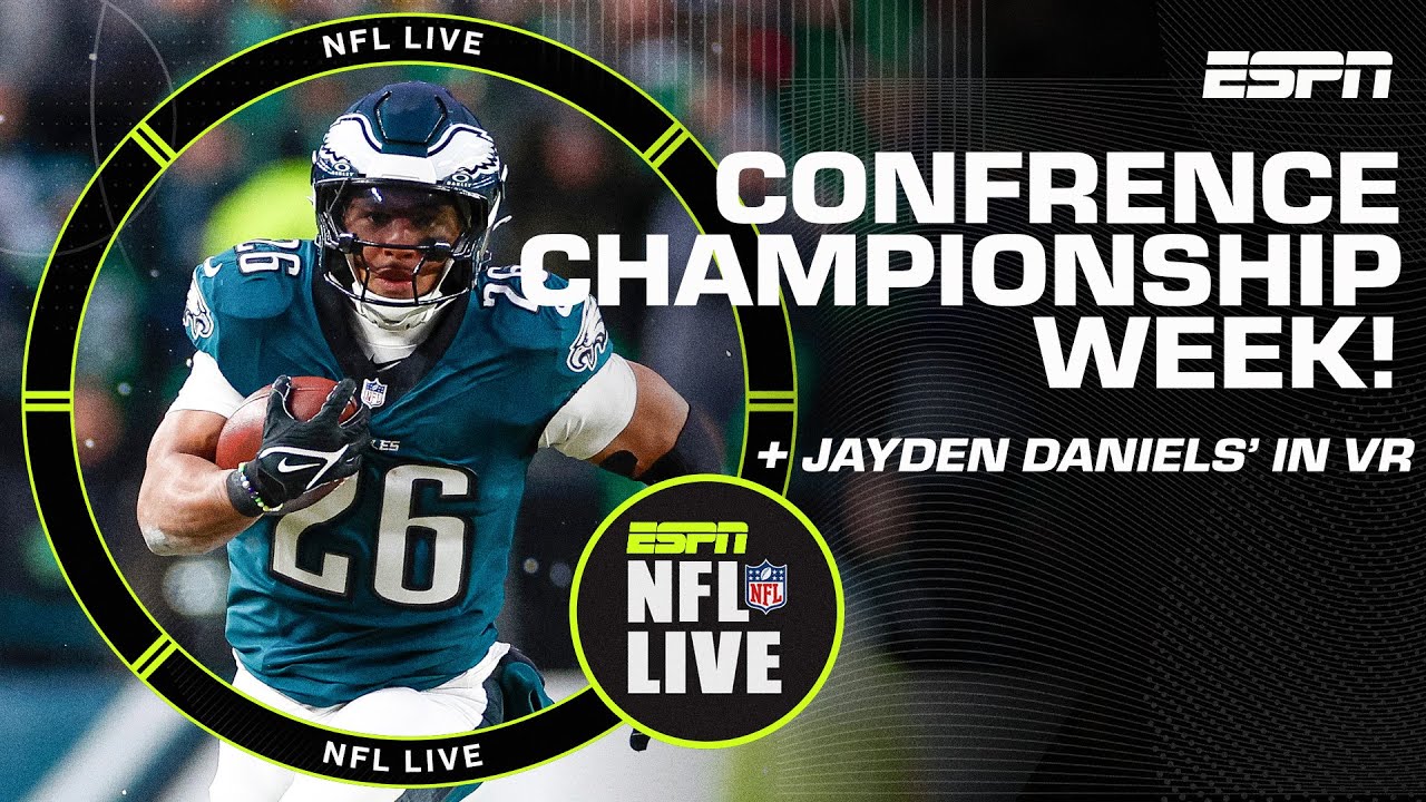 Can the Commanders stop Eagles' offense?! + Jayden Daniels' performance vs. Lions in VR 🔥 | NFL Live