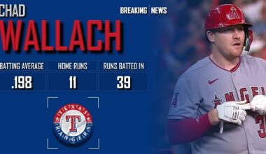 𝐁𝐑𝐄𝐀𝐊𝐈𝐍𝐆 𝐍𝐄𝐖𝐒: Texas Rangers Sign Veteran Catcher Chad Wallach | 2024 MLB Offseason