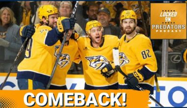 Nashville Predators Score Six Straight Against San Jose Sharks in Biggest Franchise Comeback