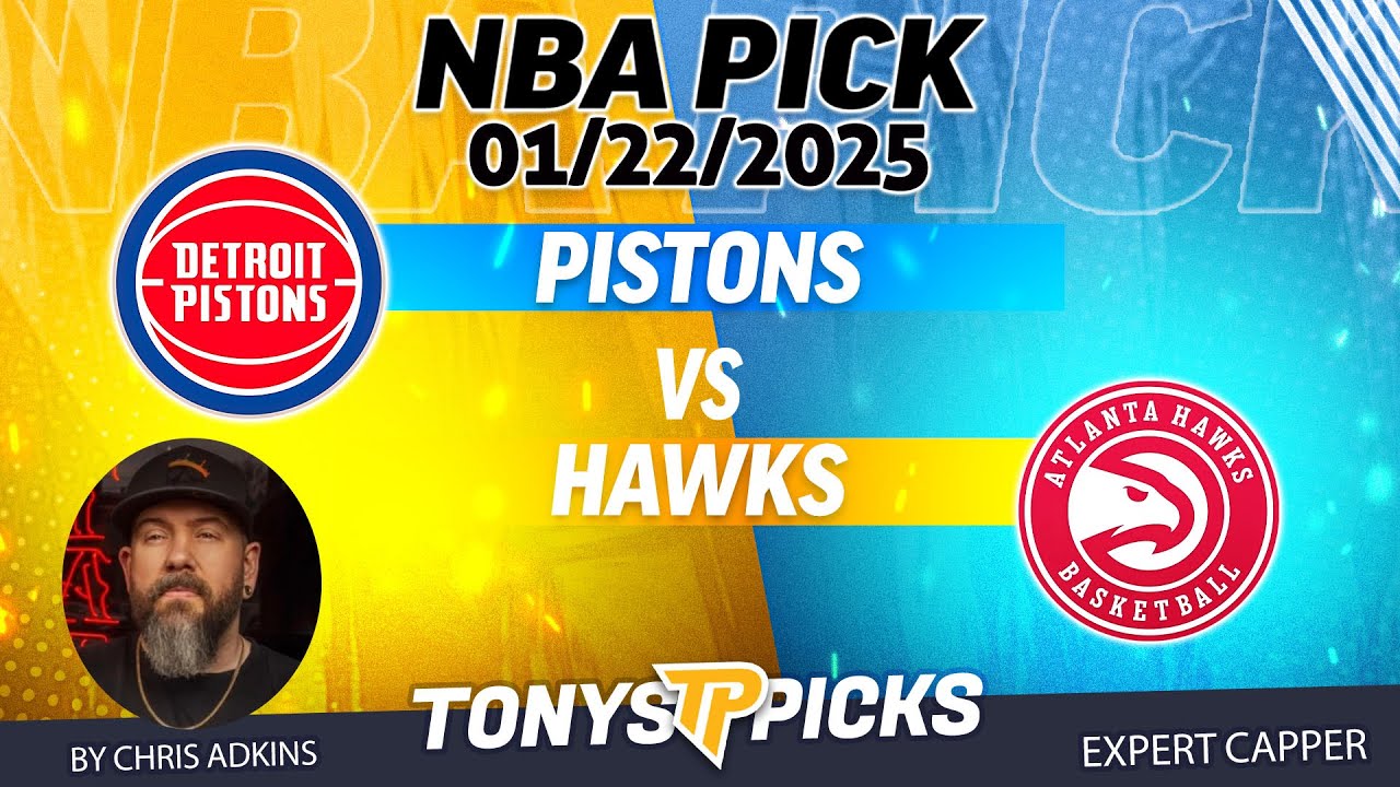 Detroit Pistons vs Atlanta Hawks | NBA Spread Pick | January 22, 2025