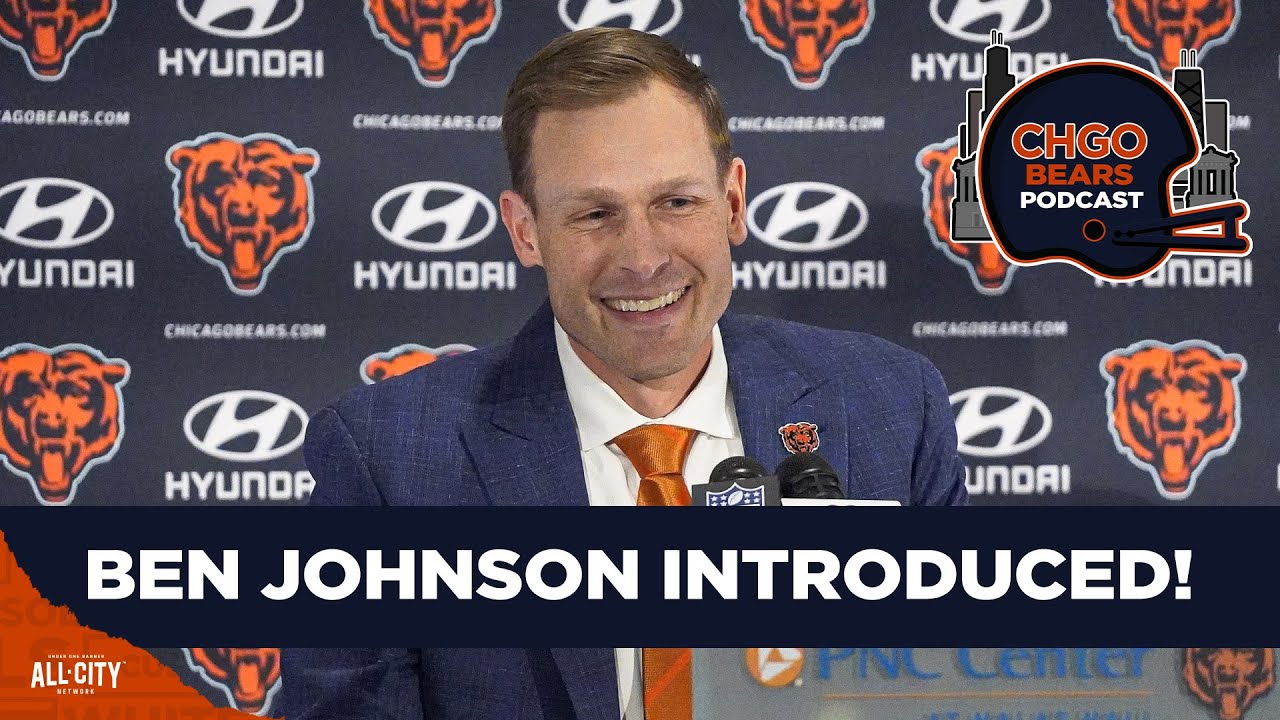BEN JOHNSON INTRODUCED: Reactions to the Bears head coach’s first press conference | CHGO Bears