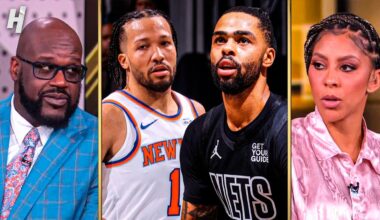 TNT crew reacts to Knicks vs Nets Highlights - January 21, 2025