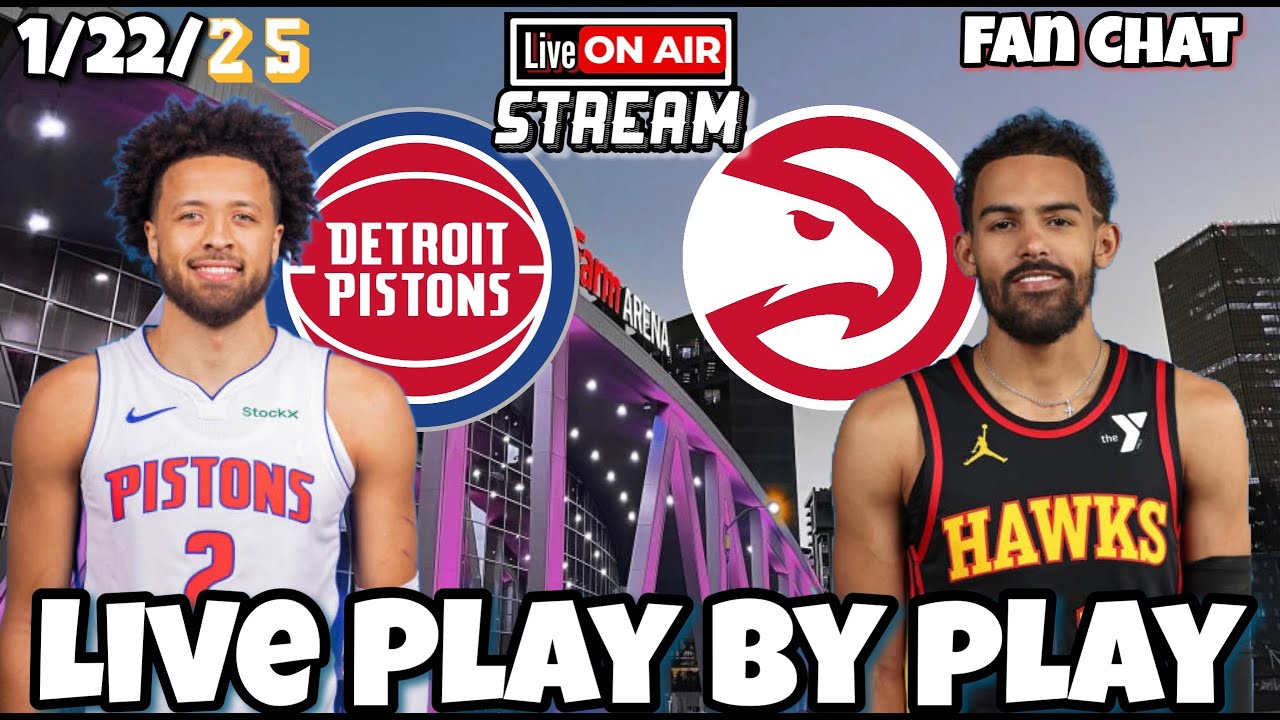 Detroit Pistons vs Atlanta Hawks Live NBA Live Stream