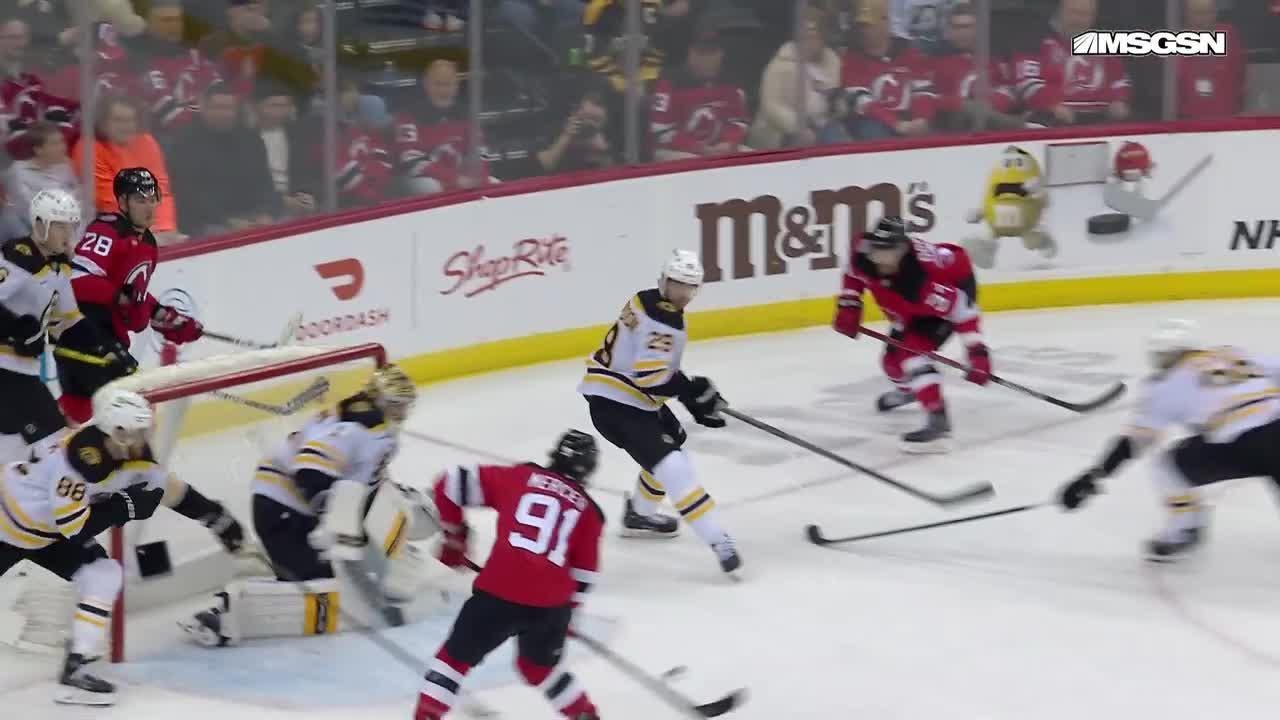 New Jersey Devils vs. Boston Bruins - Game Highlights
