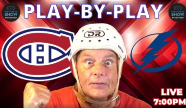 Tampa Bay Lightning vs. Montreal Canadiens – Play-by-Play