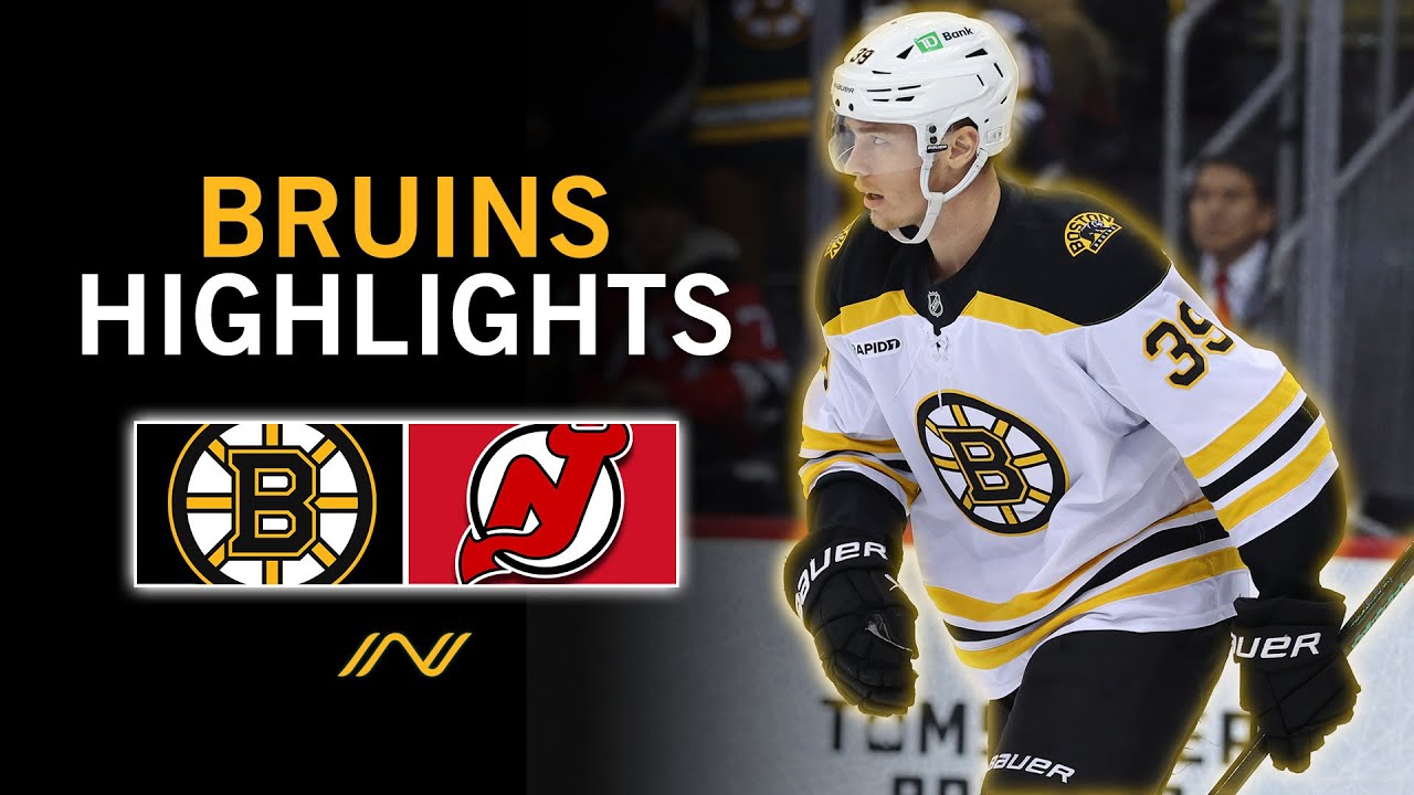 Bruins Analysis: All FOUR Goaltenders Participate in Boston-New Jersey Battle
