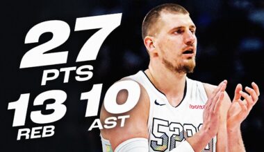 Nikola Jokić Drops His 4th Straight TRIPLE-DOUBLE! | January 21, 2025