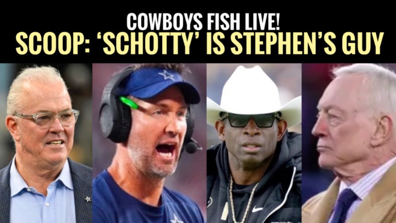 Dallas Cowboys Fish Report Coach Update: Hiring Schotty is NOT Jerry's Idea. Guess Who's It Is?