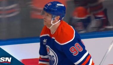 Corey Perry Avoids Nacho Platter To Blast One-Timer Goal