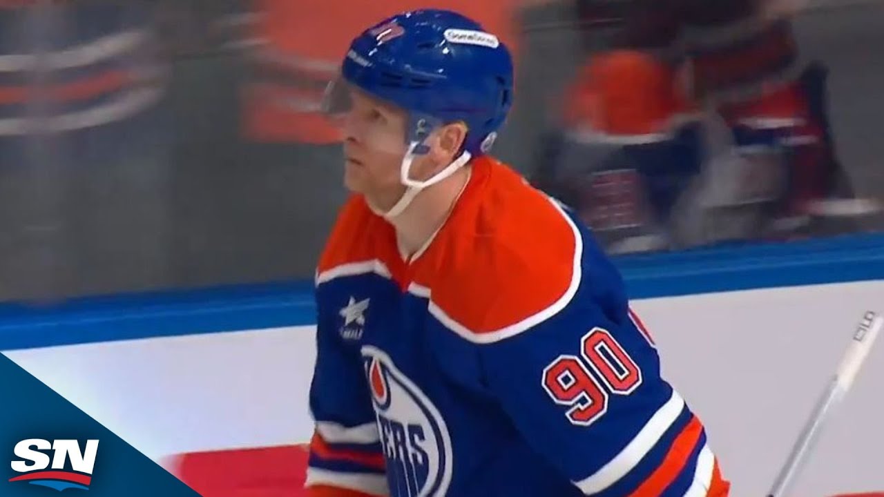 Corey Perry Avoids Nacho Platter To Blast One-Timer Goal