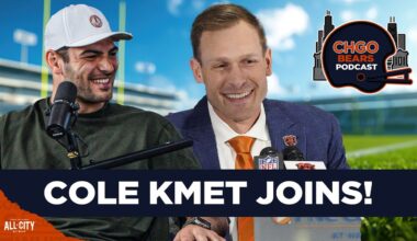 Cole Kmet reacts to Ben Johnson joining the Chicago Bears | CHGO Bears Podcast