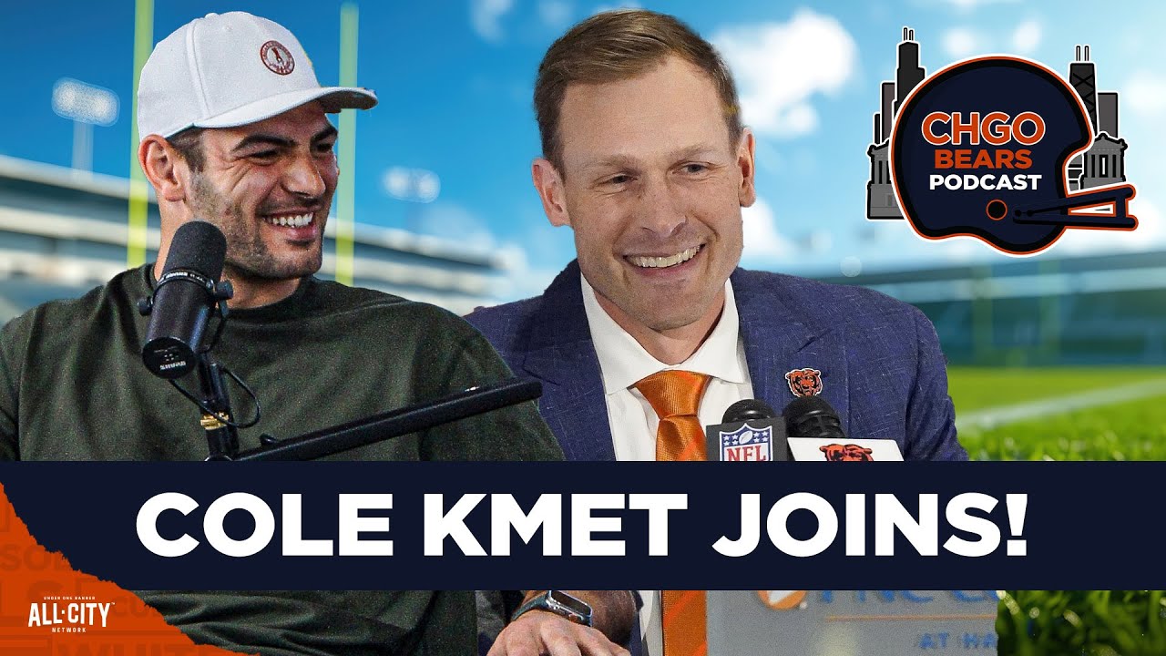 Cole Kmet reacts to Ben Johnson joining the Chicago Bears | CHGO Bears Podcast