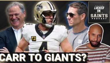New Orleans Saints Derek Carr Trade Speculation Heats Up, Pending Head Coach Hire