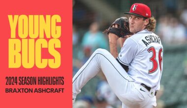 No. 4 Prospect Braxton Ashcraft's 2024 Season Highlights | Pittsburgh Pirates