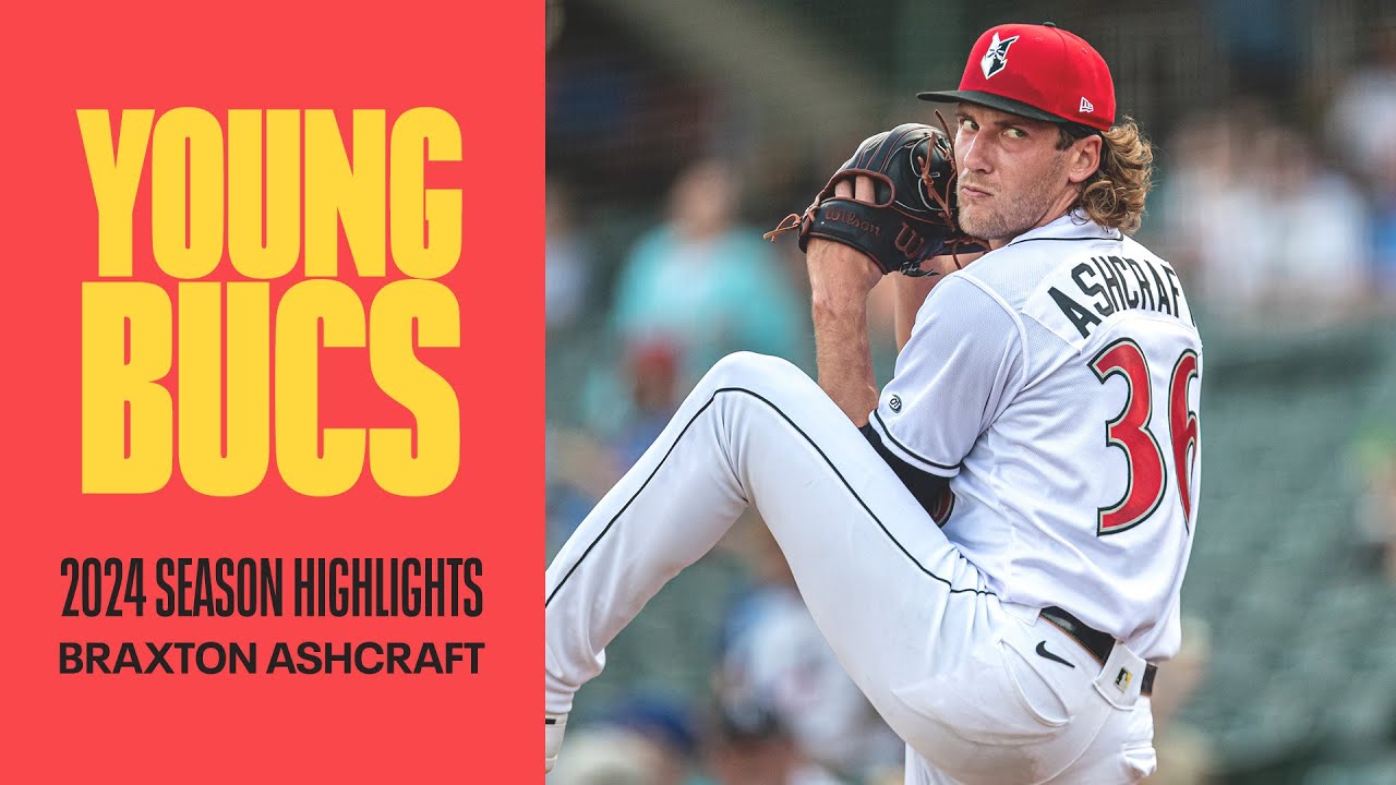 No. 4 Prospect Braxton Ashcraft's 2024 Season Highlights | Pittsburgh Pirates