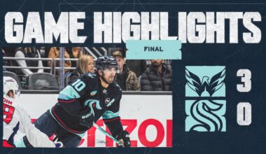 Seattle Kraken vs. Washington Capitals | 01/23 Game Highlights