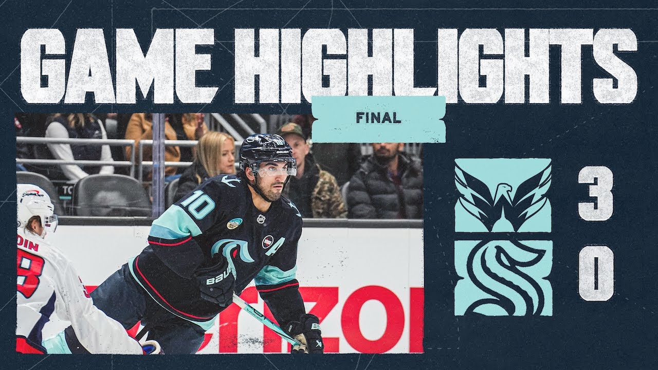 Seattle Kraken vs. Washington Capitals | 01/23 Game Highlights