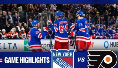GAME HIGHLIGHTS | 2024-25: New York Rangers vs Philadelphia Flyers (1/23/25)