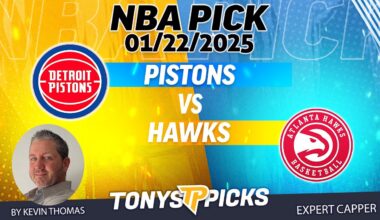 Detroit Pistons vs Atlanta Hawks NBA Best Bet for January 22, 2025