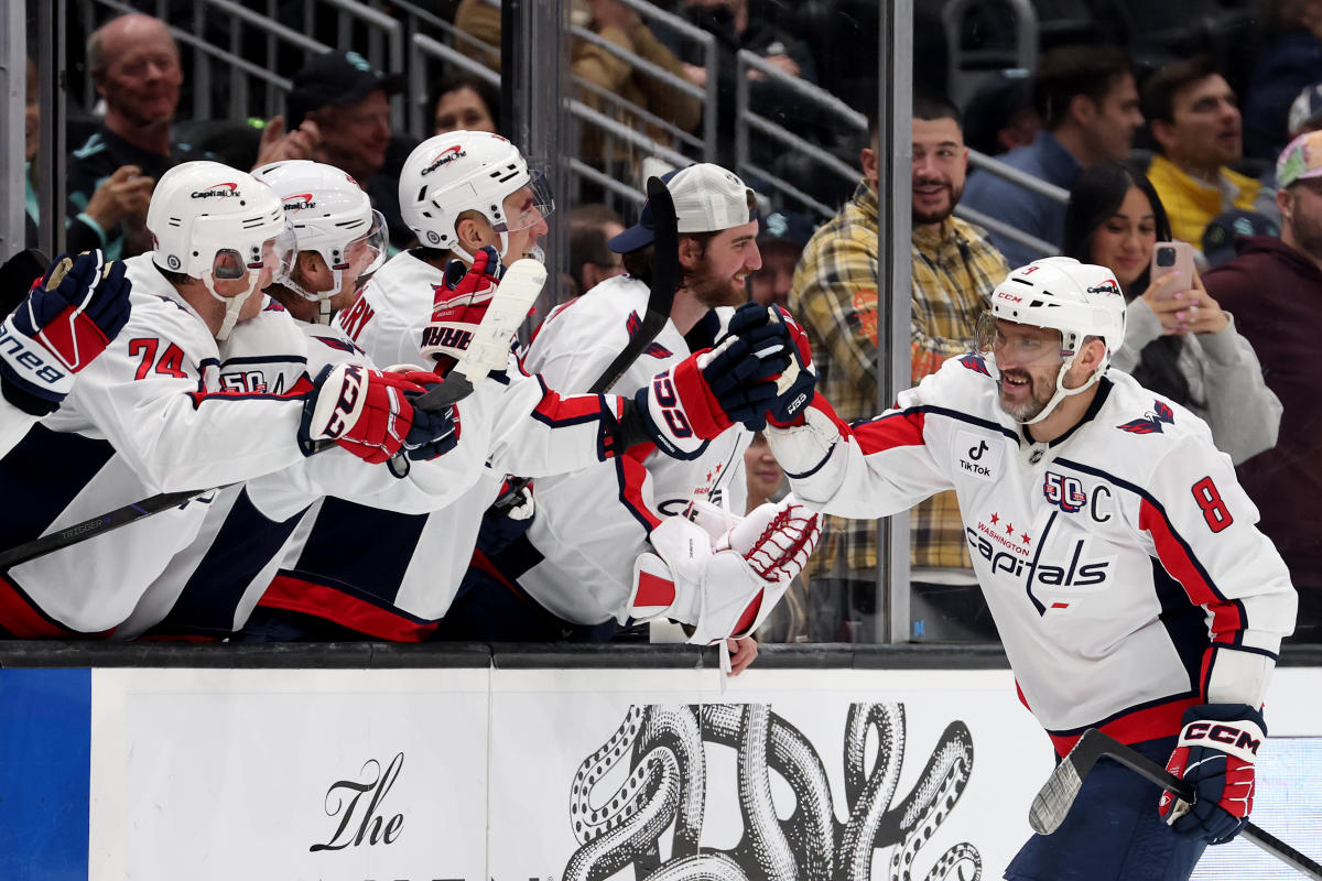 Alex Ovechkin goals tracker: The Great Eight 20 away from breaking Wayne Gretzky’s all-time record of 894