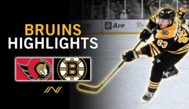 Bruins Analysis: Boston Leapfrogs Standings with Ottawa Shutout