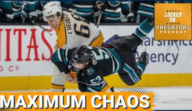 Yaroslav Askarov Battles His Former Team: Nashville Predators Fight and Finish the San Jose Sharks