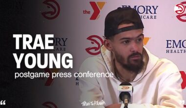 Hawks vs. Raptors Postgame Press Conference: Trae Young