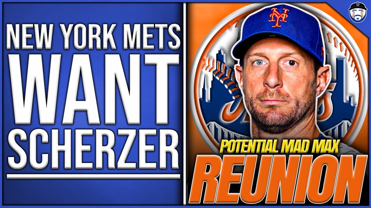 REPORT: Mets TARGETING Scherzer REUNION (New York Mets News)