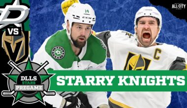 Dallas Stars vs Vegas Golden Knights | STARS PREGAME