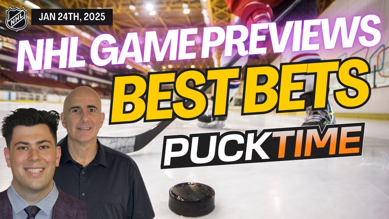 NHL Picks and Predictions Today | Golden Knights vs Stars | Flyers vs Islanders | PuckTime Jan 24