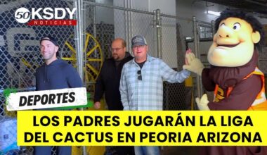 Los Padres de San Diego, llevarán a cabo su entrenamiento de primavera en el Peoria Sports Complex