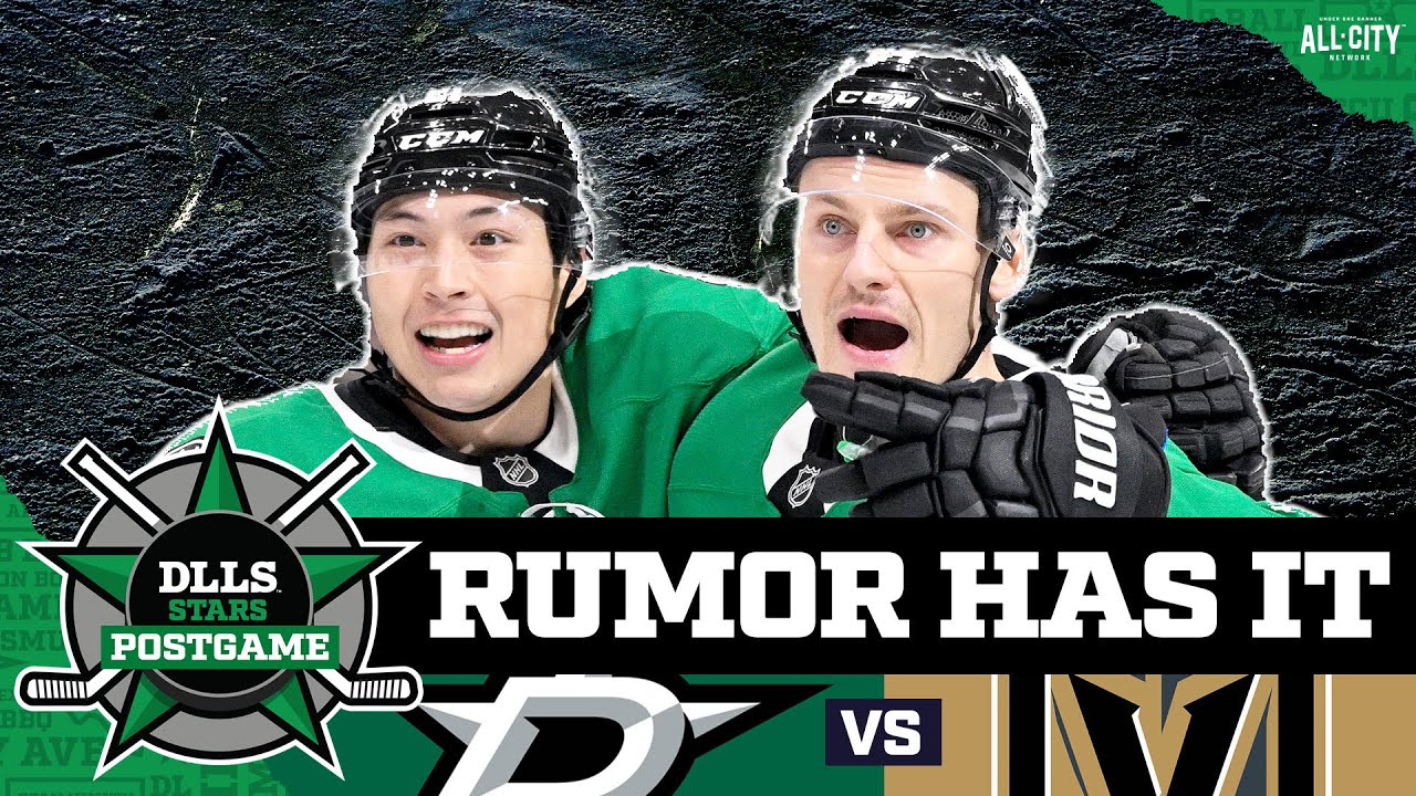 Robertson, Eichel score twice as Dallas Stars defeat Golden Knights | STARS POSTGAME